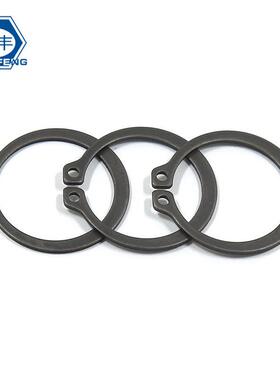 晨丰 65锰DIN471加厚德标轴卡外卡轴用弹性C型扣环C型卡簧卡环3-2