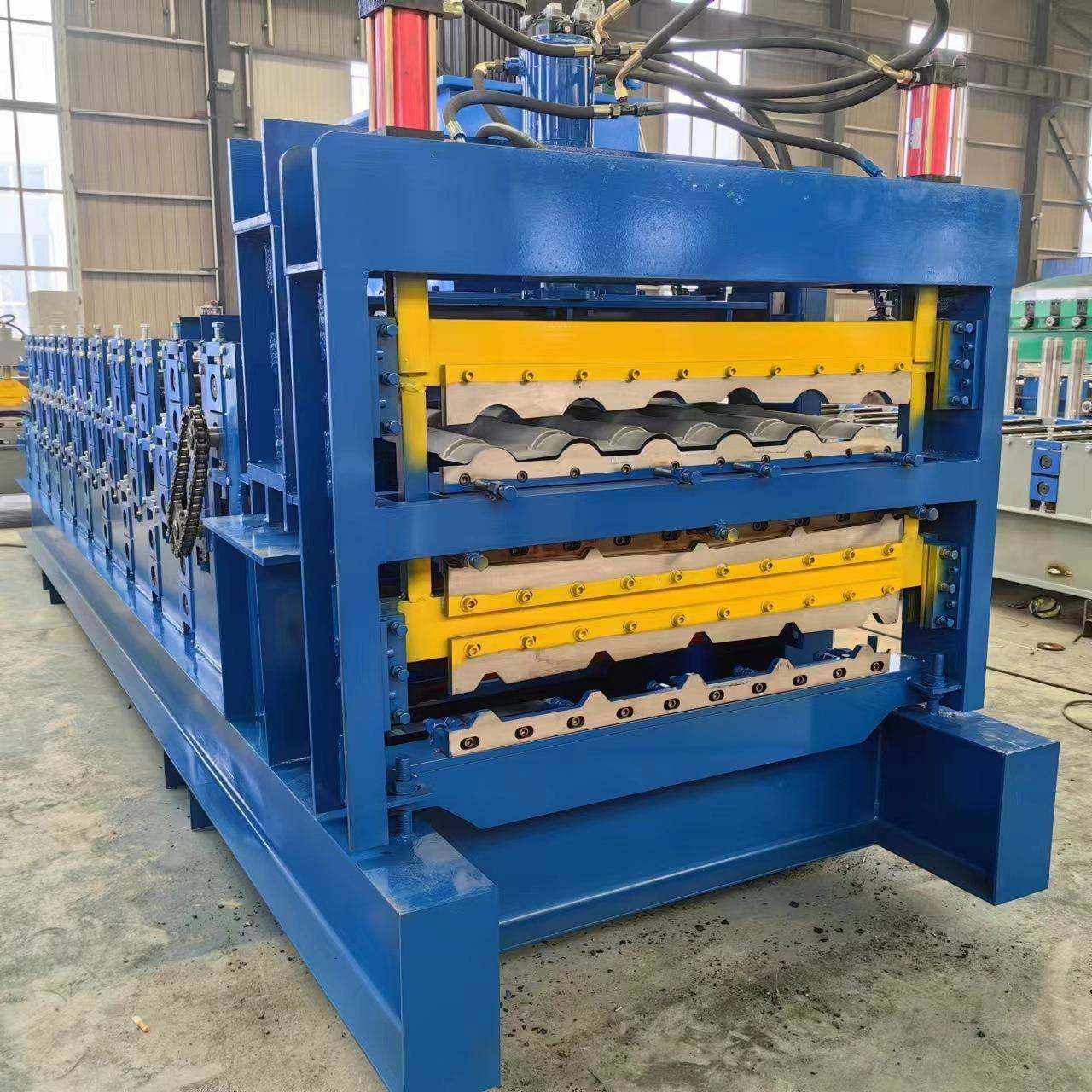 三层防树脂压瓦机仿古琉璃瓦成型机 全自动双层竹节琉璃瓦压瓦机,五金/工具,其他机械五金,淘宝优惠券,粉丝福利购,淘宝优惠卷