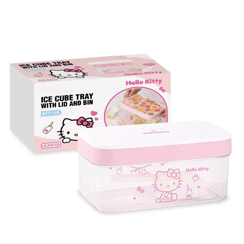 kitty猫硅胶按压冰箱制冰储冰盒