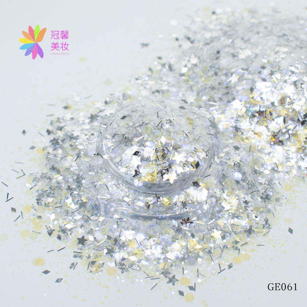 美甲闪粉亮片仙女之泪彩色混合亮金葱粉