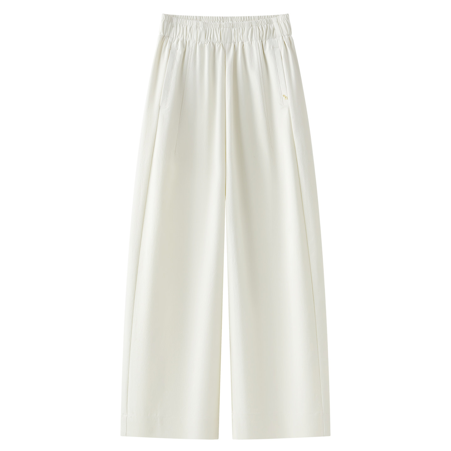 白色弯刀裤子女2026新款春季高腰显瘦休闲裤宽松阔腿裤九分镰刀裤,女装/女士精品,休闲裤,淘宝优惠券,粉丝福利购,淘宝优惠卷