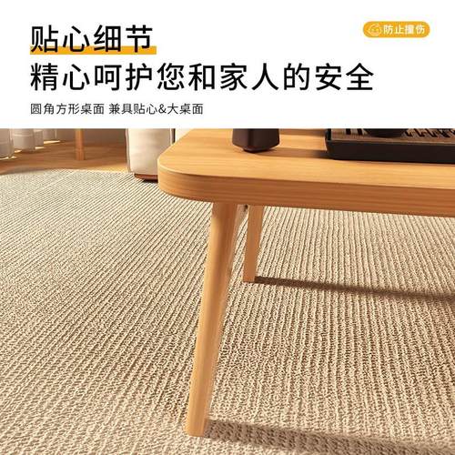 小茶几客厅家用2024新款小户型桌子实木轻奢高级感折叠款沙发边几