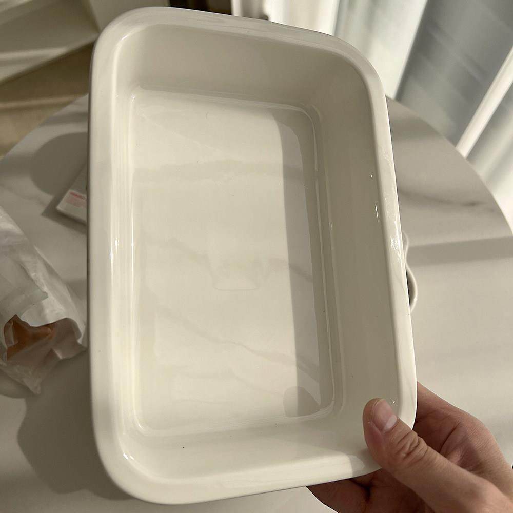 烤盘沥油网盘烤鱼盘陶瓷盘烤箱用ins家用吐司盘带耳烤肉盘,餐饮具,盘,淘宝优惠券,粉丝福利购,淘宝优惠卷