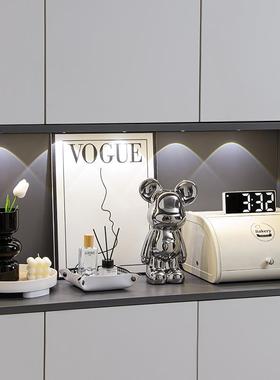 轻奢入户玄关摆件客厅家居装饰品电视酒柜餐边柜钥匙收纳高档软装