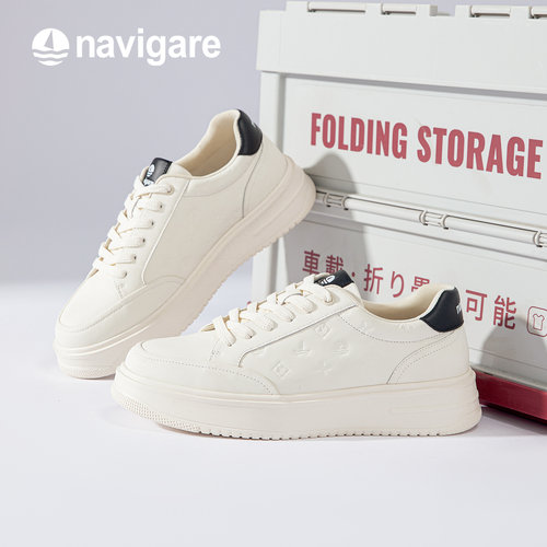 Navigare意大利小帆船真皮男鞋
