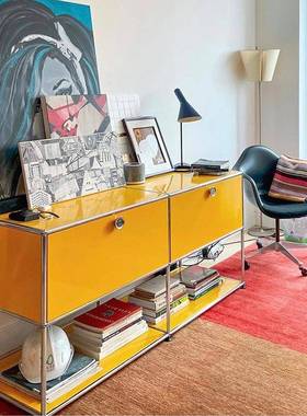 中柜古US模18888块组合餐M边电视柜柜床头柜网红同款INS物柜收纳