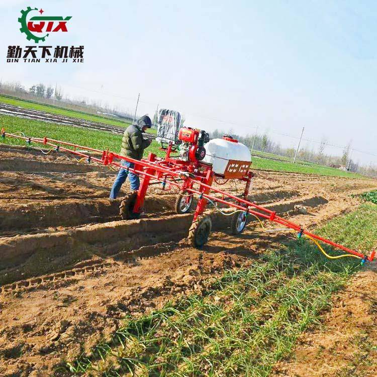 厂现货新型机四打轮打药机 高架玉米打药 折叠喷杆1688家小麦喷雾