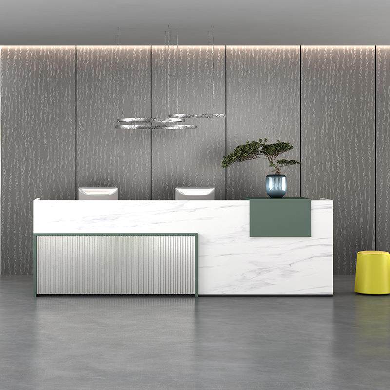 办公家具公YUNSEN-Q司咨询台容待院前接台桌台简约现代服务台美迎