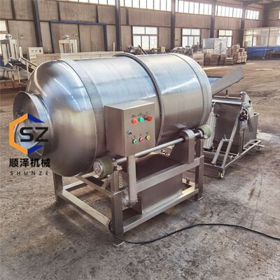 油炸花生拌料机 酱菜滚筒拌料机 海带丝拌料机 顺泽自动拌料设备