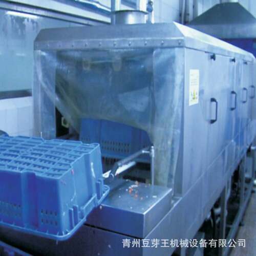 豆芽筐洗筐机 豆芽厂家洗框清洗消毒设备 全自动清洗塑料筐机器