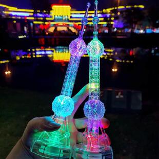 大号广州塔模型发光纪念品小蛮腰上海东方明珠塔雷峰塔小礼物礼品