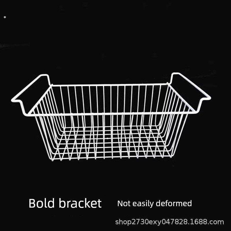 冰柜内部置物架冰箱挂篮冷冻冷藏吊篮收纳整理神器分层通用食品筐