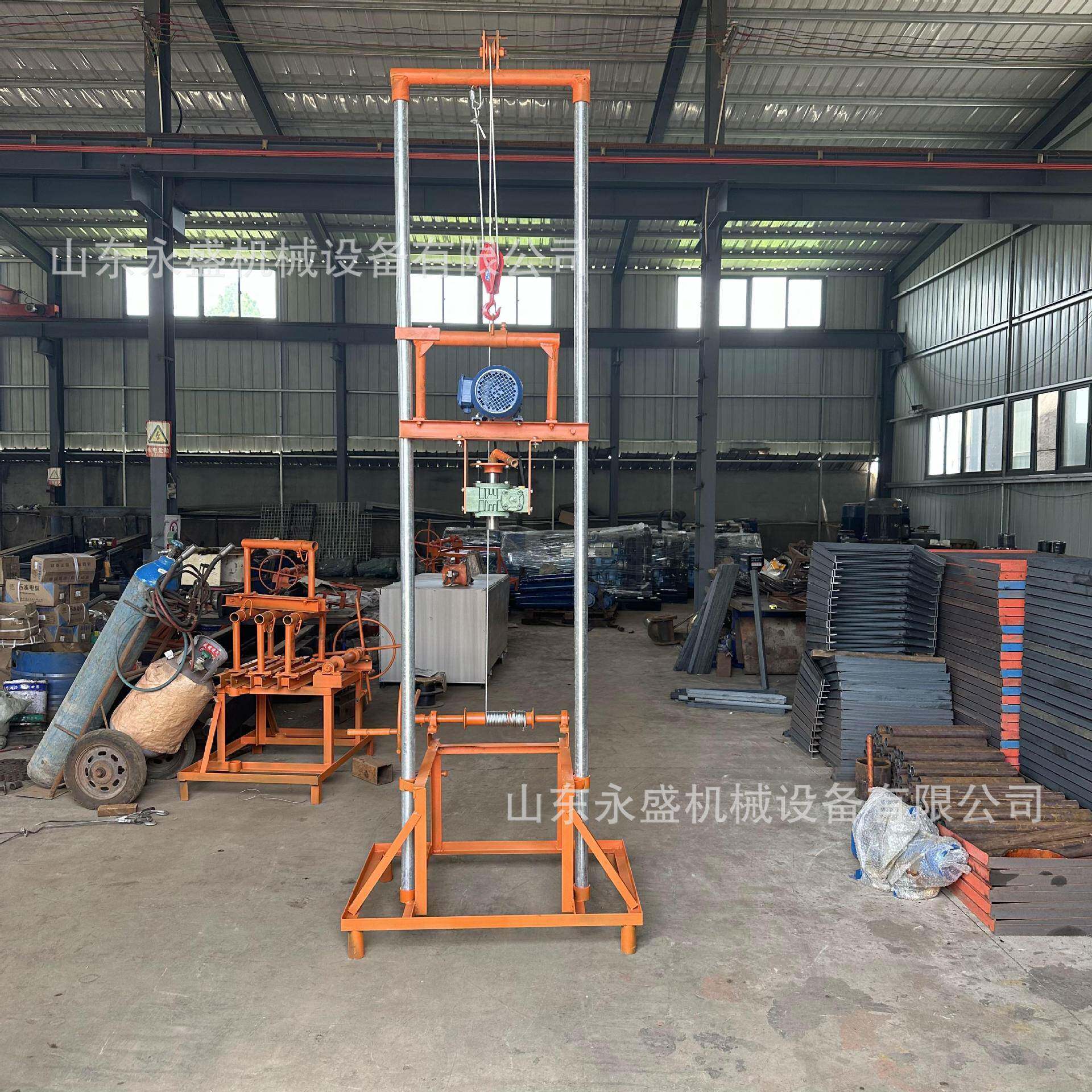 YS型管道清理疏通钻机桩基清理钻机手摇式声测管百米疏通钻机