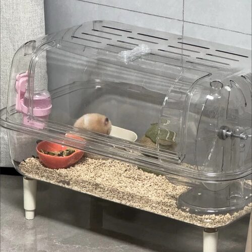 仓鼠专用超大透明亚克力饲养箱｜