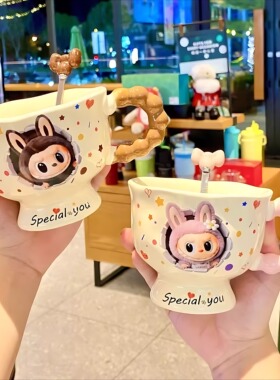 马克杯ins杯子布布高颜值陶瓷女生情侣生日礼物水杯伴手礼品