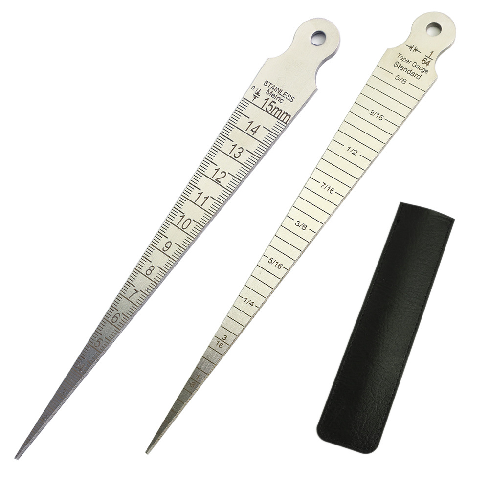 不锈钢塞规间隙尺楔形塞尺锥形尺内径尺圆锥尺孔径规