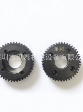 织带机配件 广野 杭州侨兴平头织带机滚轮44T铁齿轮