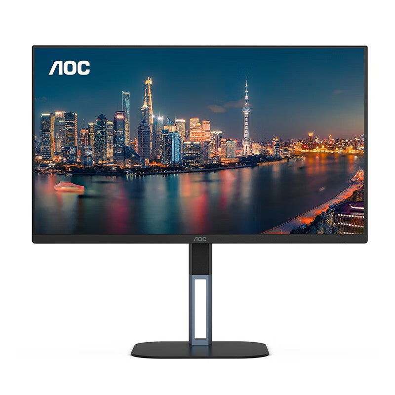 AOC Q27V5S2 27英寸2K 100HZ IPS升降壁挂台式屏幕液晶高清显示器