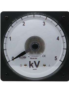KDSI/康的斯指针式直流电压表LS-110 DC10V 5kV圆形广角度电表