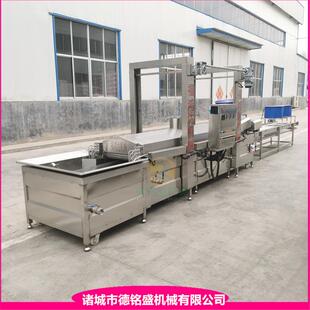 方集馓子生产设备 全自动大馓子油炸机流水线