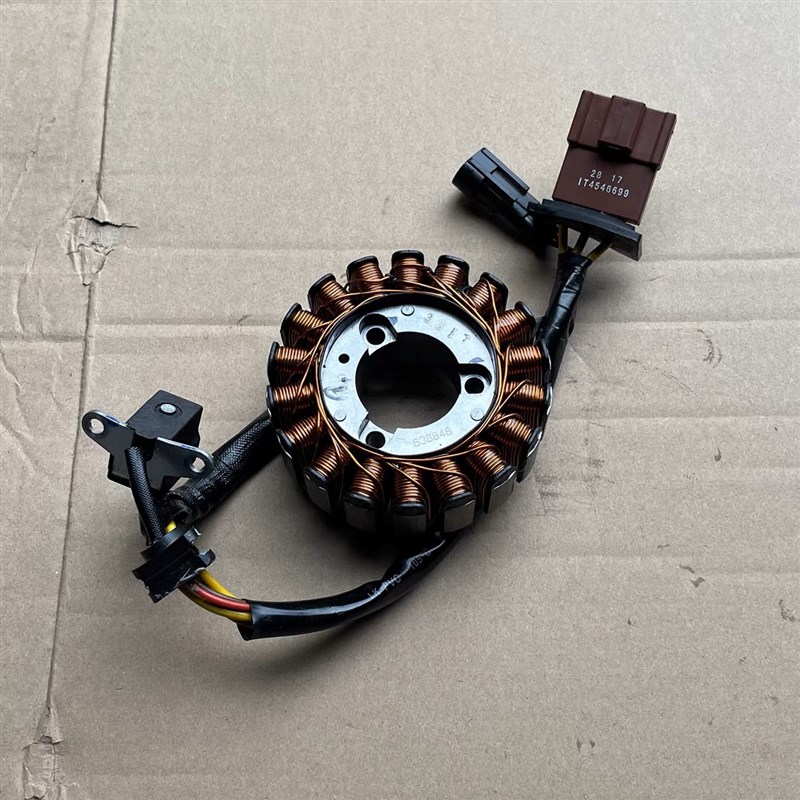 金城JC200T圣甲虫 JC200T-7草蜢点火线圈发电线圈定子 全新拆车件