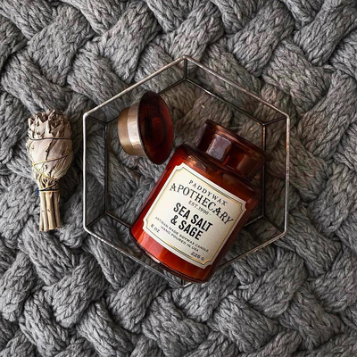 PaddyWax药剂师香氛卧室净化空气室I内安神助眠家用欧式香薰蜡烛