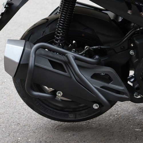 适用无极SR150GT排气管消声器保护杠LX150KT29防摔杠无极150保险