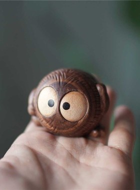 Joe/b煤球小摆件桌面可爱创意宫崎骏煤碳精灵龙猫送女生礼物