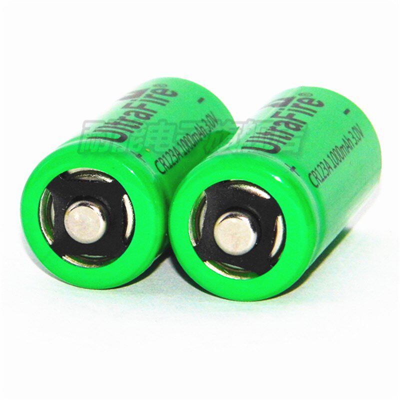 包邮 动力型3V16340/CR123A锂电池3V相机测距仪173X45充电器套装