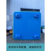 钓鱼浮台充气钓i鱼船水上充气平台便携式 钓鱼船气垫平台路亚充气