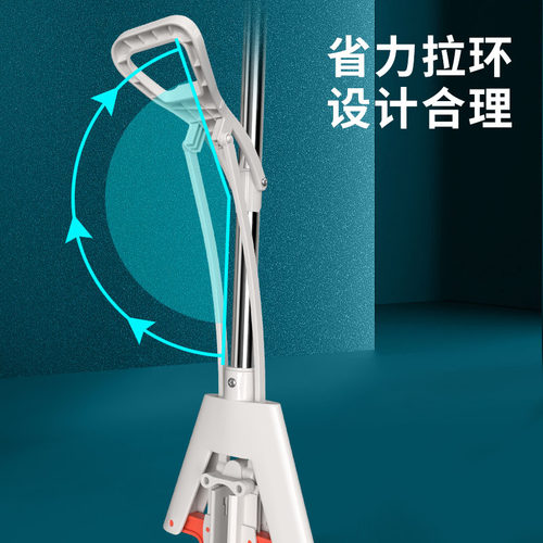 海绵拖把家用一拖净2023v新款免手洗胶棉吸水拖布头懒人对折式大