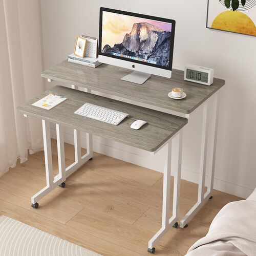 床边桌可移动简约小桌子卧室家用学生书桌简易抽S拉宿舍转角电脑