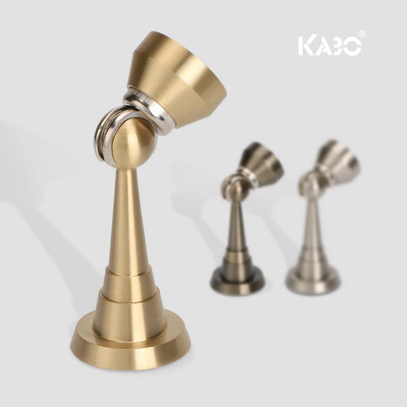 德国KABO全铜门吸强磁黄铜门碰门阻墙吸卫生间地吸门挡防撞吸门器