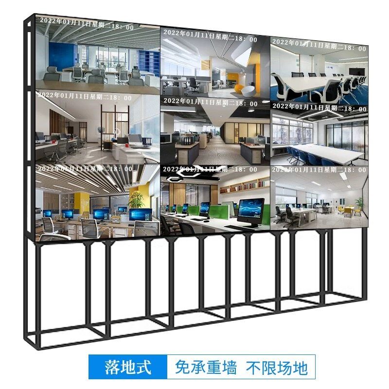 4K高清液晶拼接屏幕46 49 55 65寸DID会议室无缝电视墙监控显示器