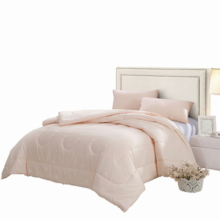 安睡宝七孔纤维被子春秋被宿舍空调被双人被子被芯亲肤透气