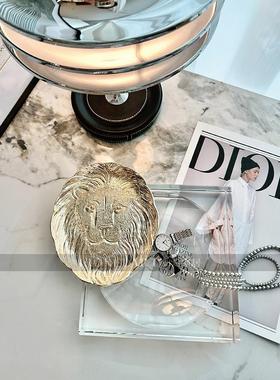 如收纳托盘，高豪华合金K9水晶托盘，珠宝收纳，私人水果托盘，会