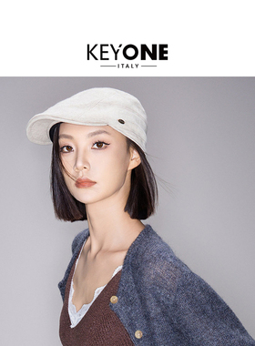 KEYONE 鸭舌帽女出游春季显脸小百搭透气舒适遮阳出游逛街鸭舌帽