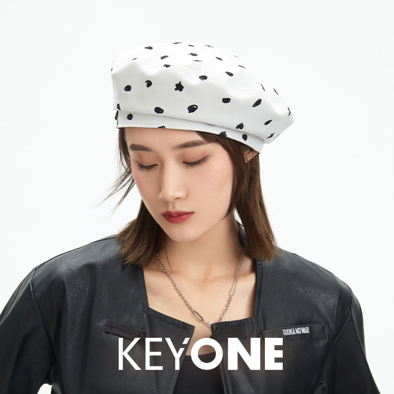 KEYONE 蓓蕾帽女现代风春季遮阳显脸小百搭防晒休闲