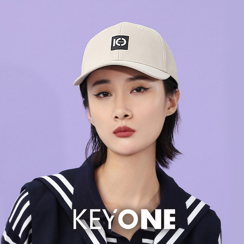 KEYONE棒球帽女轻奢春季遮阳显脸小百搭防晒休闲出游棒球帽