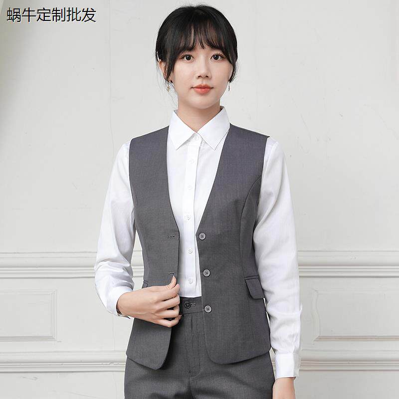 新款广发行服衬衫马甲西装裤广东发展西装外套工作服衬衣