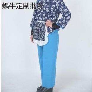 阿庆嫂表演服村姑演出服饰李铁梅戏剧舞台服装喜儿舞蹈服装合唱服