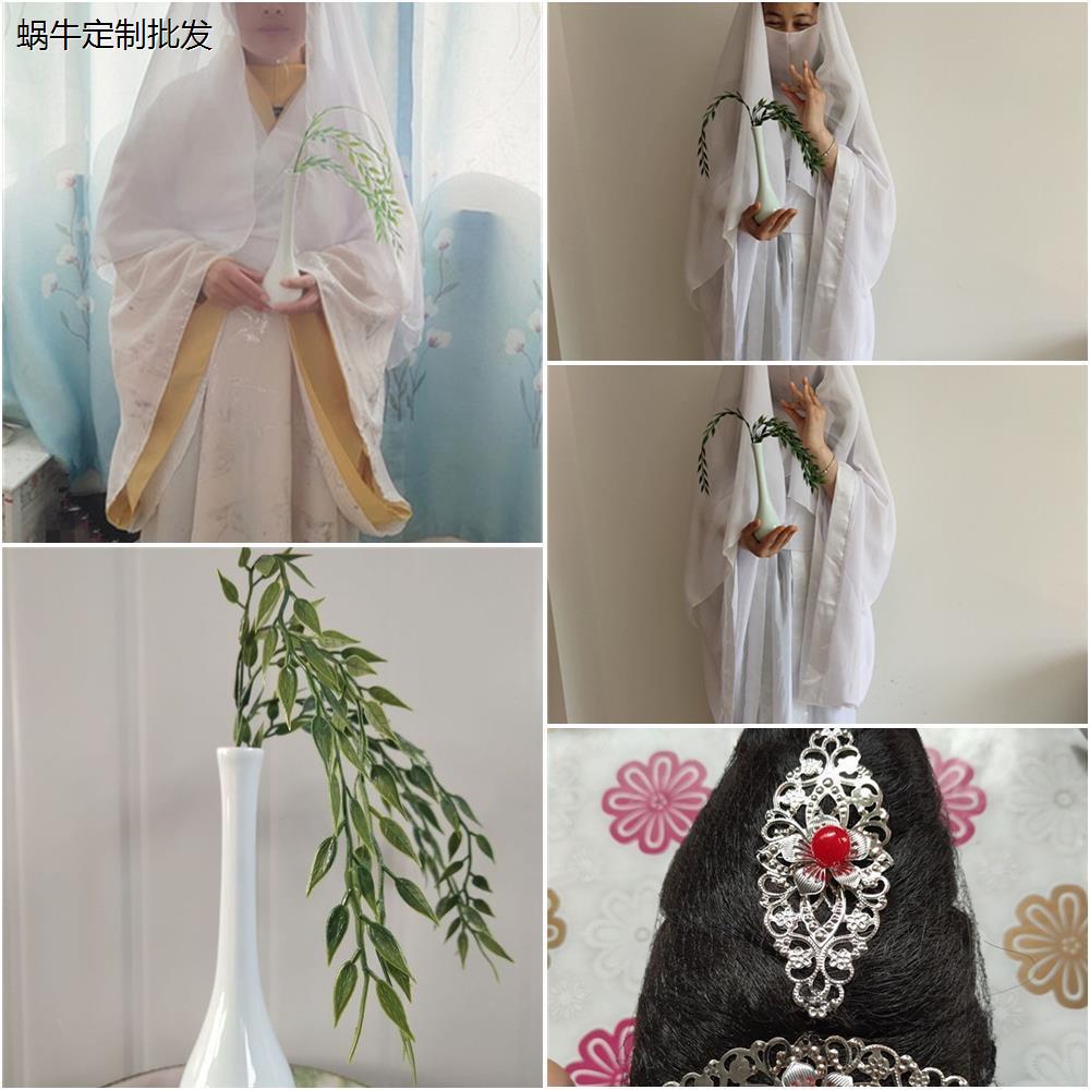西游记观音菩萨套服装头