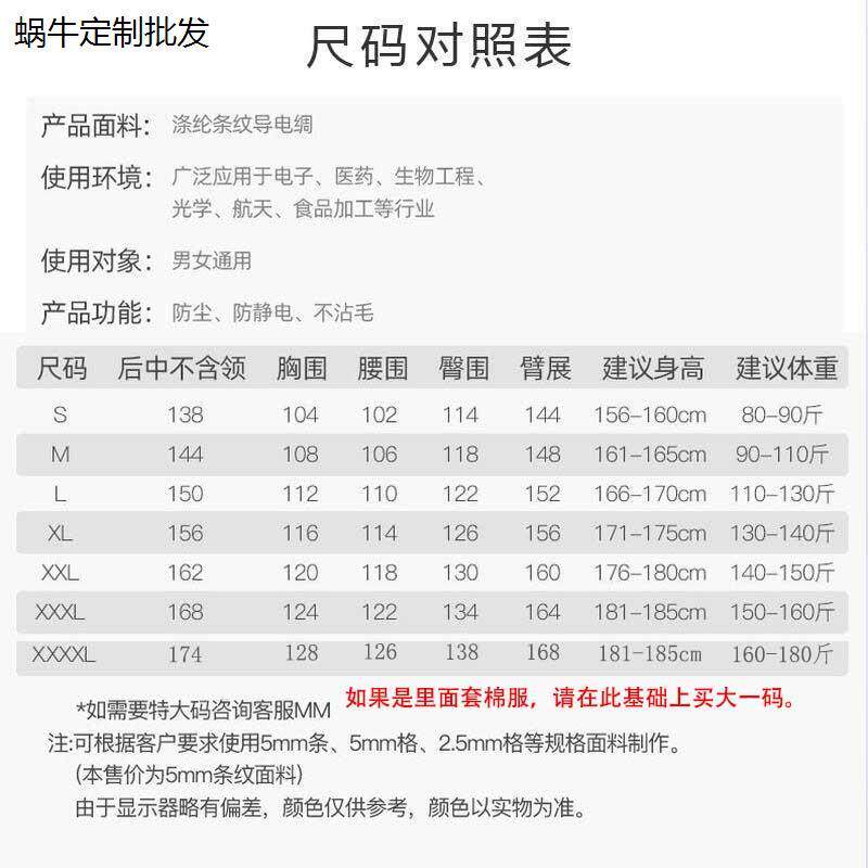 岩棉喷漆防护衣防静电连