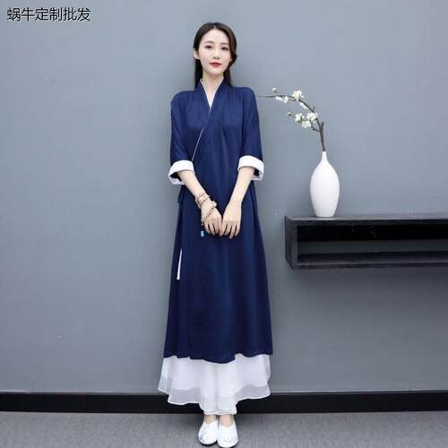 2024中国风交领系带汉服