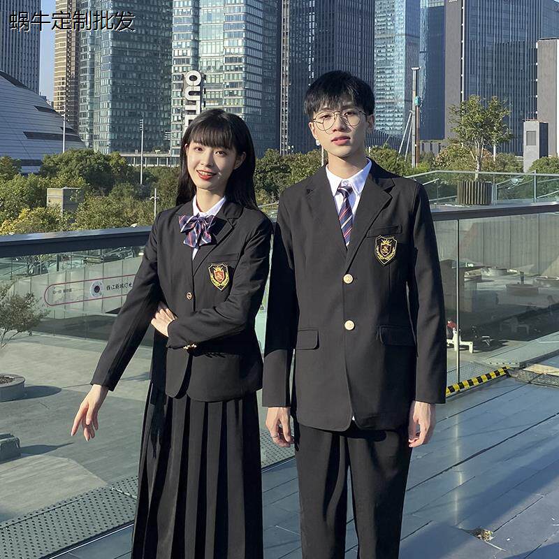 班服秋冬季套装韩版西装