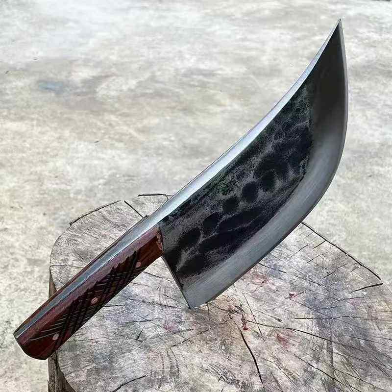 手工锻打砍骨刀砍剁锋利不崩口