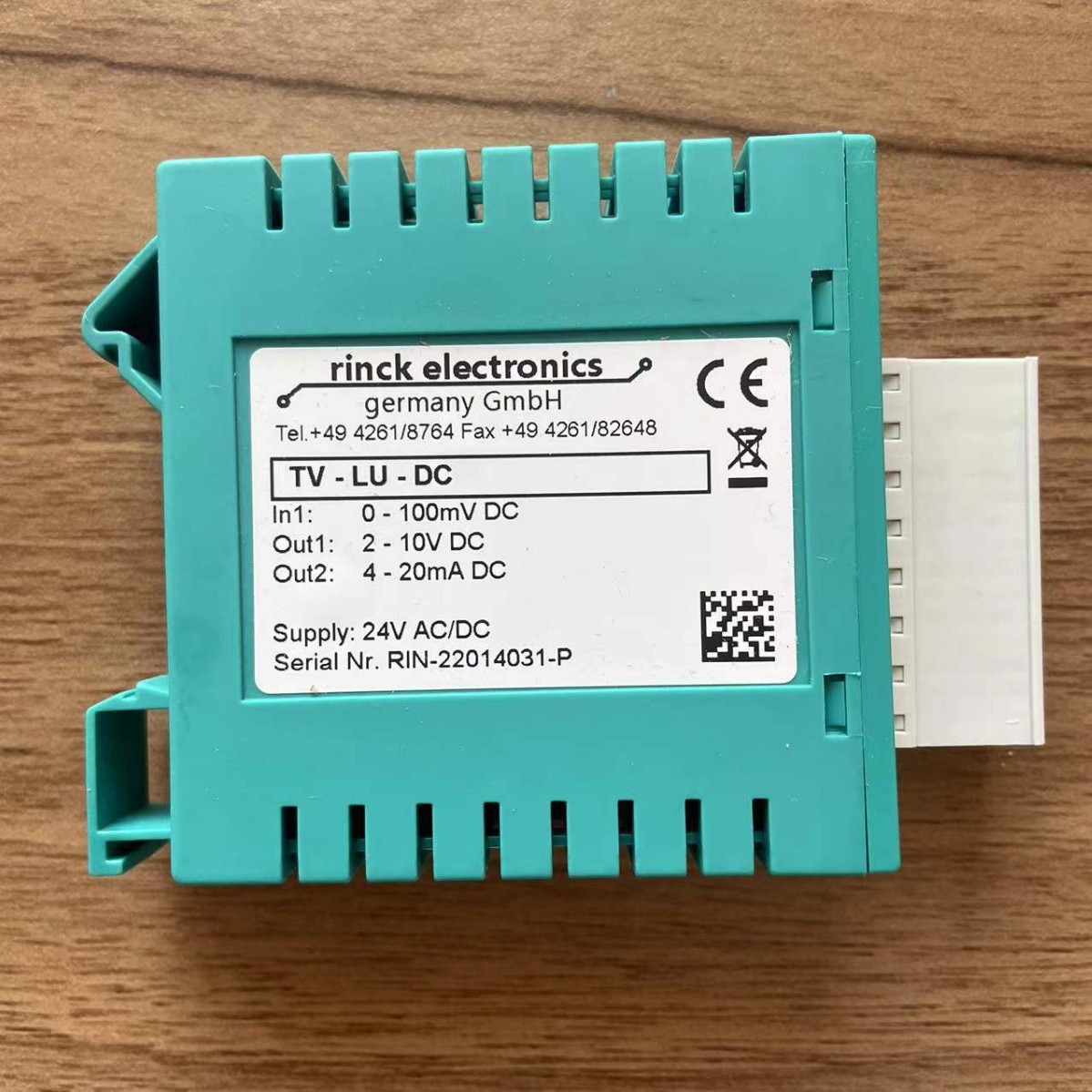 供应德国 rinck 继电器 模块APU230V.24V-0,3A/0,15