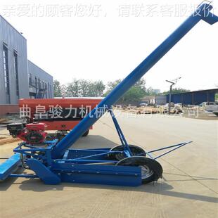 牵引JL-16式高炮龙台麦收谷机厂动家 蛟式吸粮机 小玉米自装车机