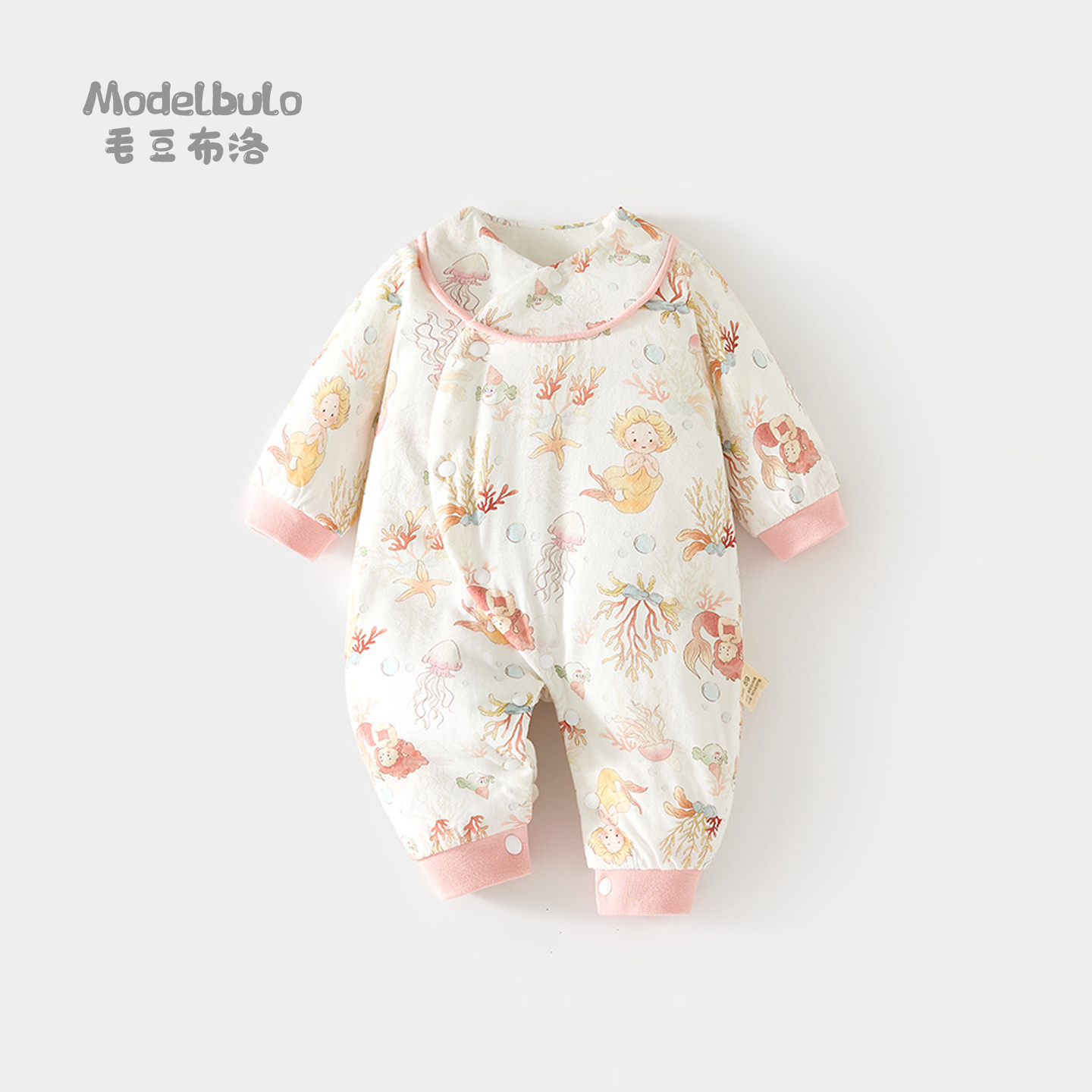 2025新款宝宝外出服纯棉加厚保暖