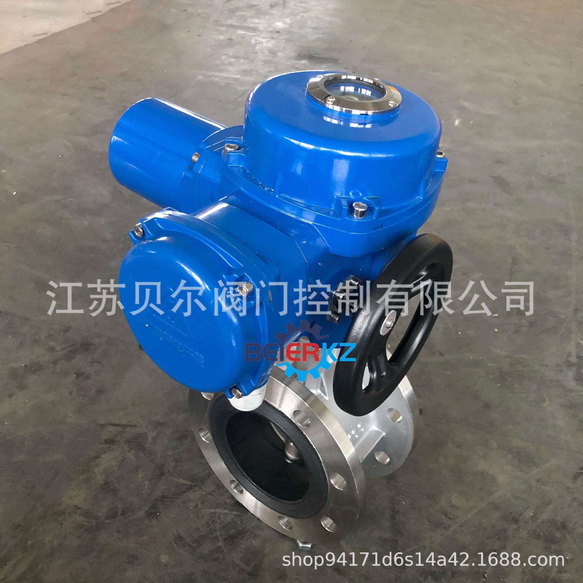 D941X 16P DN100部分回转普通开关型电动软密封走水蝶阀